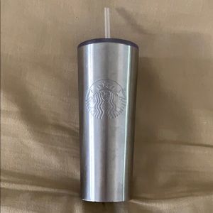 Starbucks Venti Brushed Stainless Steel Tumbler!